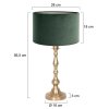 Lampe de table Steinhauer Bassiste Bronze, 1 lumière