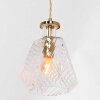 Suspension Steinhauer Grazioglass Laiton, 1 lumière