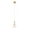 Suspension Steinhauer Grazioglass Laiton, 1 lumière