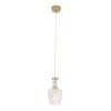 Suspension Steinhauer Grazioglass Laiton, 1 lumière