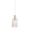 Suspension Steinhauer Grazioglass Laiton, 1 lumière