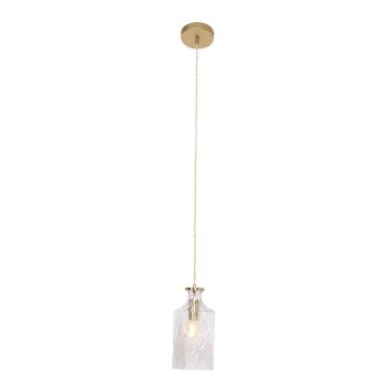 Suspension Steinhauer Grazioglass Laiton, 1 lumière