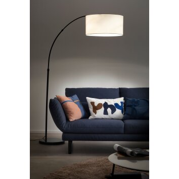 Lampadaire SCHÖNER WOHNEN-Kollektion Bowe Noir, 3 lumières