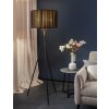 Lampadaire SCHÖNER WOHNEN-Kollektion Crease Noir, 3 lumières