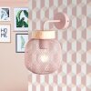 Applique murale Brilliant Giada Rose, 1 lumière