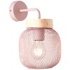 Applique murale Brilliant Giada Rose, 1 lumière