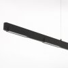 Suspension Steinhauer Bloc LED Noir, 7 lumières