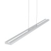 Suspension Steinhauer Bande LED Acier brossé, 4 lumières