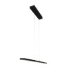 Suspension Steinhauer Bande LED Noir, 4 lumières