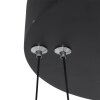 Suspension Steinhauer Ringlux LED Noir, 3 lumières