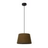 Suspension Lucide WOOLLY Noir, 1 lumière