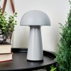 Lampe à poser Telve LED Gris, 1 lumière