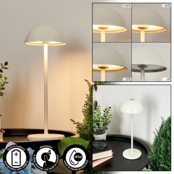 Lampe à poser Pelaro LED Blanc, 1 lumière