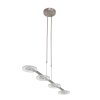 Suspension Steinhauer Turound LED Argenté, 4 lumières