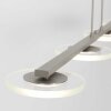 Suspension Steinhauer Turound LED Argenté, 4 lumières