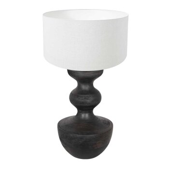 Lampe de table Steinhauer Lyons Noir, 1 lumière