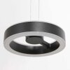 Suspension Steinhauer Piola LED Noir, 2 lumières