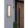 Applique murale d'extérieur Eglo BITETTO LED Couleur bois, 1 lumière