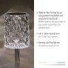 Lampe de table Leuchten-Direkt KRISTALA Transparent, 1 lumière