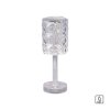 Lampe de table Leuchten-Direkt KRISTALA Transparent, 1 lumière