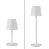 Lampe de table Leuchten-Direkt EURIA LED Blanc, 1 lumière