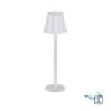 Lampe de table Leuchten-Direkt EURIA LED Blanc, 1 lumière