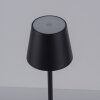 Lampe de table Leuchten-Direkt EURIA LED Noir, 1 lumière