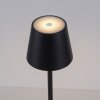 Lampe de table Leuchten-Direkt EURIA LED Noir, 1 lumière