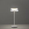 Lampe de table Leuchten-Direkt DORA LED Blanc, 1 lumière