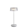 Lampe de table Leuchten-Direkt DORA LED Blanc, 1 lumière