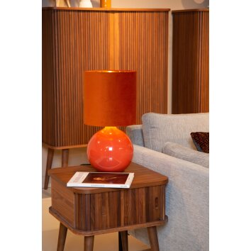 Lampe de table Lucide ESTERAD Orange, 1 lumière