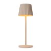 Lampe à poser Lucide JUSTINE LED Beige, 1 lumière