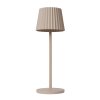 Lampe à poser Lucide JUSTINE LED Beige, 1 lumière