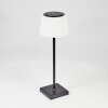 Lampe à poser Longchamps LED Noir, 1 lumière