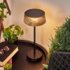 Lampe à poser Oundo LED Noir, 1 lumière