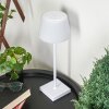 Lampe à poser Longchamps LED Blanc, 1 lumière