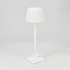 Lampe à poser Longchamps LED Blanc, 1 lumière