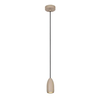 Suspension Lucide EVORA Taupe, 1 lumière