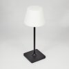 Lampe à poser Mayordomo LED Noir, 1 lumière