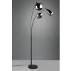 Lampadaire Trio Lumina Noir, 3 lumières