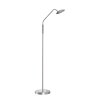 Lampadaire Fischer & Honsel Tallri LED Nickel mat, 1 lumière