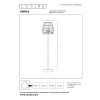 lampadaire extérieur Lucide NERIDA Noir, 1 lumière