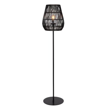 lampadaire extérieur Lucide NERIDA Noir, 1 lumière