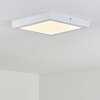 plafonnier extérieur Leto LED Blanc, 1 lumière