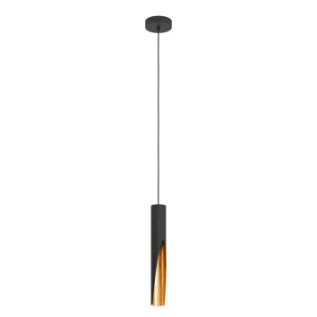 Suspension Eglo BARBOTTO LED Or, Noir, 1 lumière