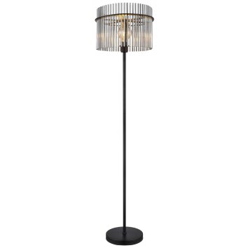 Lampadaire Globo GORLEY Noir, 1 lumière