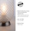 Lampe de table Leuchten Direkt REISHI Argenté, 1 lumière