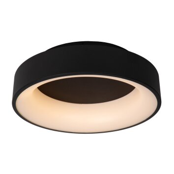 Plafonnier Lucide MIRAGE LED Noir, 1 lumière