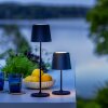 Lampe à poser Brilliant Kaami LED Noir, 1 lumière