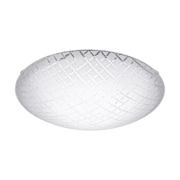 Plafonnier Eglo RICONTO 1 LED Blanc, 1 lumière